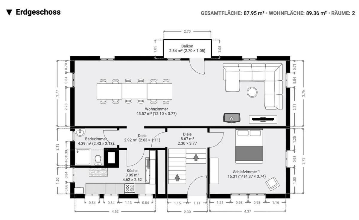 Villa Johanna Bad Herrenalb Bagian luar foto